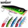 6PCS 12.5G 9cmLuya Wave-Pattern Long-Throw Hard Bait, Biomimetic Artificial Lure, Specialized Fishing Gear for Sea Fishing of Ba