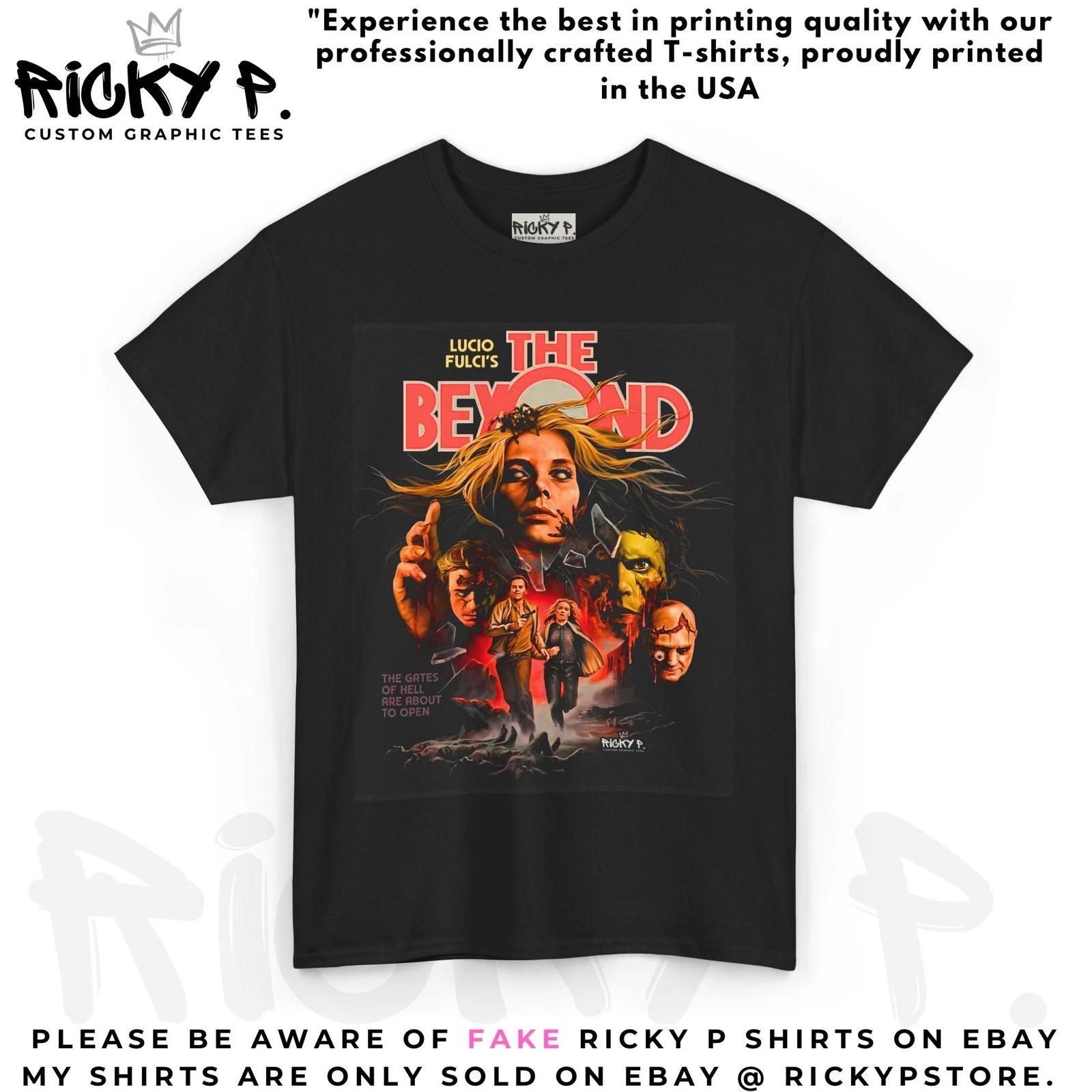 The Beyond 1981 Lucio Fulci Ricky P Unisex Heavy Cotton Tee 2XL