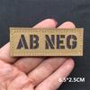 Multicam Ir Tactical Patches Blood Type Reflective Lsrael Flag Patches On Backpack Clothing Outdoor Badges Hookloop