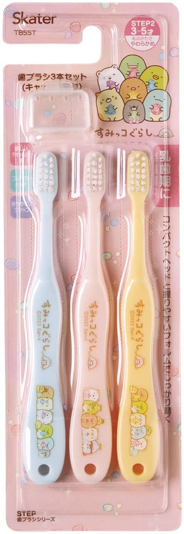 

Скейт для дошкільнят Sumikkogurashi Будиночок Крота Зубна щітка, М яка, (Вік 3-5 років), 3 шт., Дизайн, 14 см, TB5ST-A