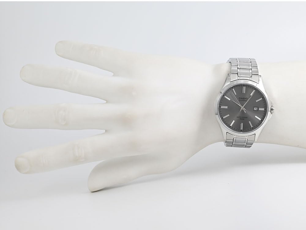 CASIO Analog Quartz STANDARD Silver Gray MTS-115D-8A