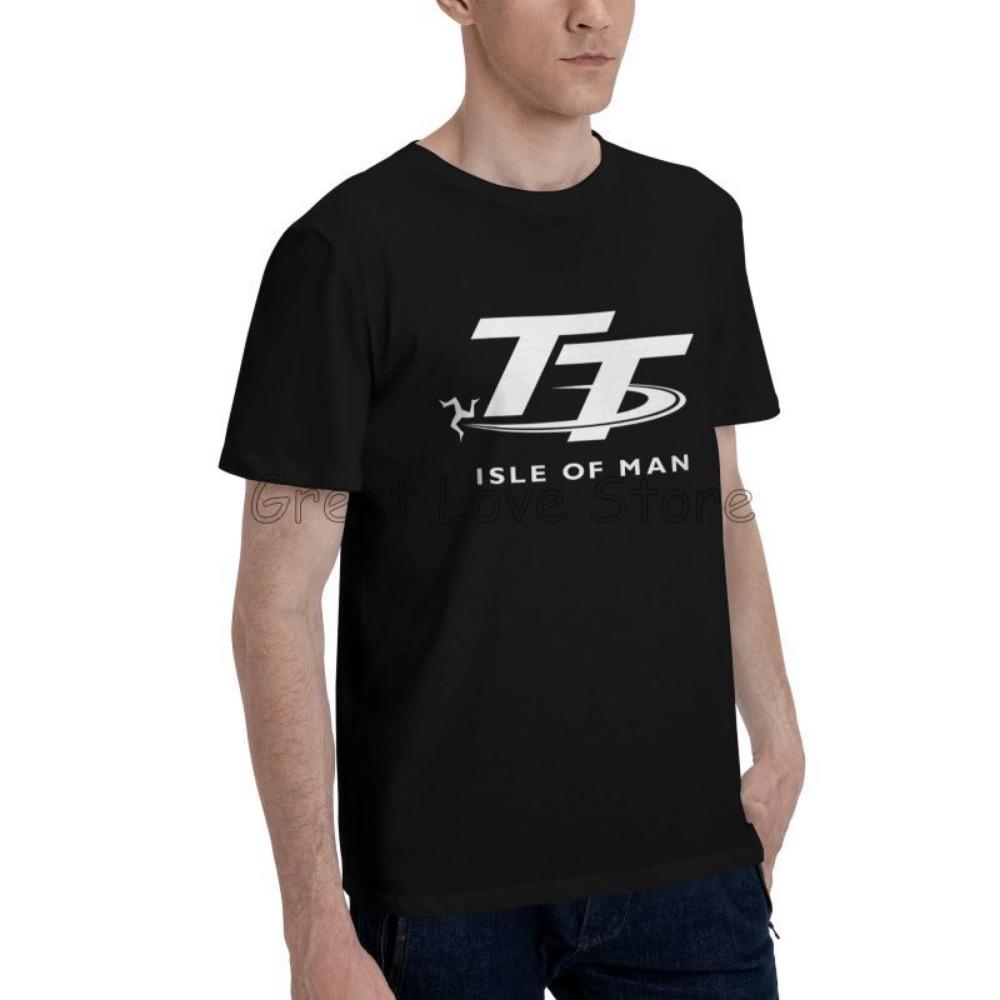 

Manx Printed T Shirt Men s Cotton Short Sleeved Pattern Summer Casual Top Street Wear, Suitable for Traveling S