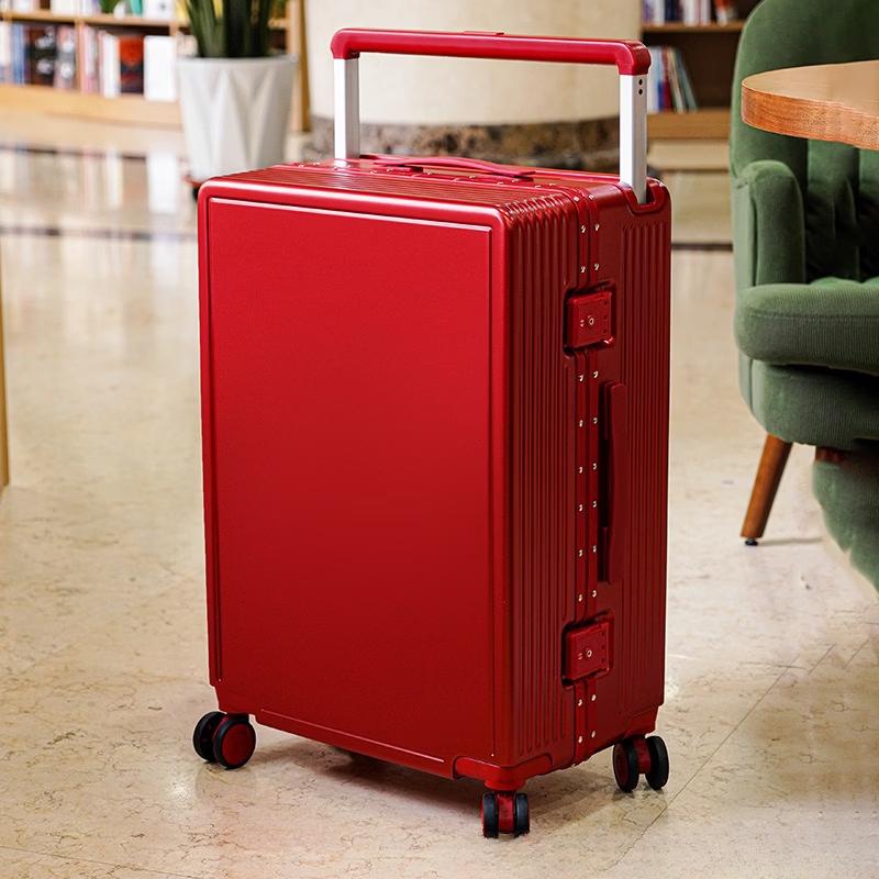 JOURNEY SHI Red Wedding Dowry Luggage