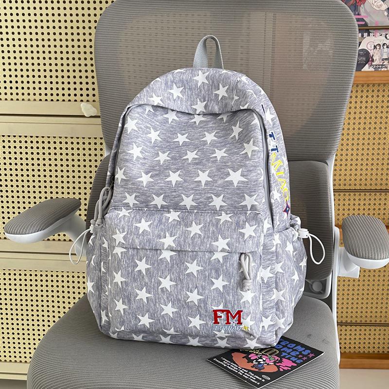 Zaino College con Stampa di Stelle Studente Grande Capacità Leggero Borsa da Scuola