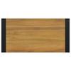 Wall Mounted Bathroom Cabinet 90 x 45 x 35 cm Solid Teak Wood