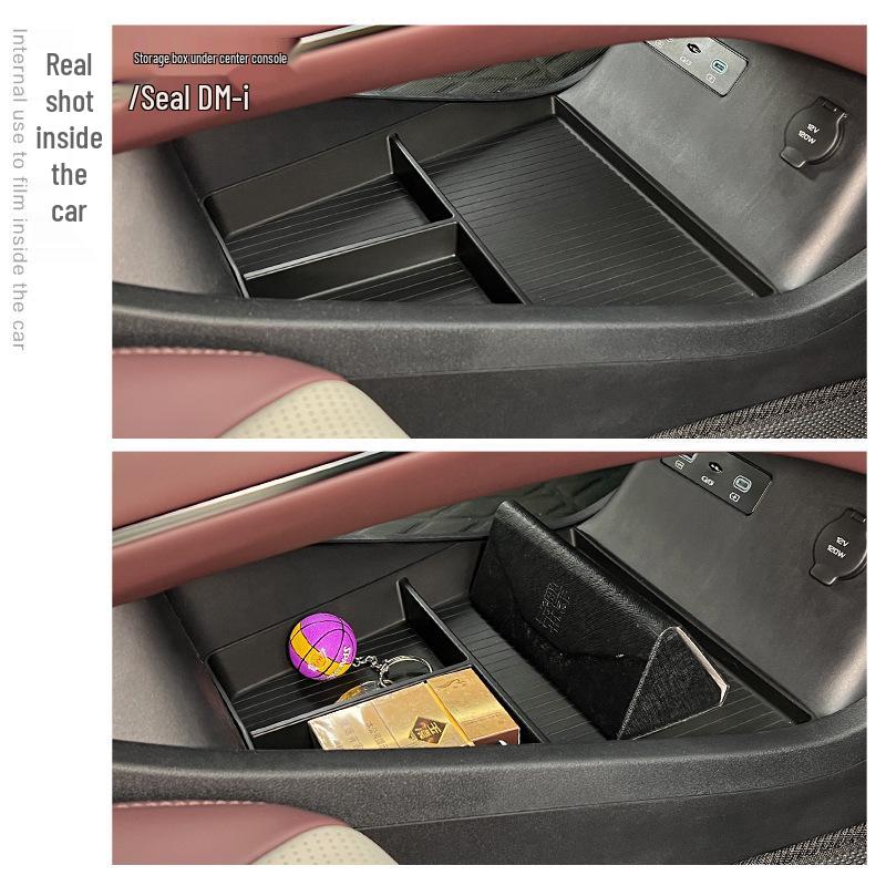BYD Seal DMI Mittelkonsolen-Aufbewahrungsbox Organizer Dekoration.