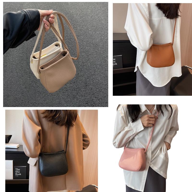 Stylish And Minimalist Women's Small Shoulder Bag Pu Leather Multiple Colors Available Ideal For Casual Outings