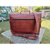 *Leather Vintage Men S Messenger Shoulder Bag Laptop Satchel Genuine Briefcase*