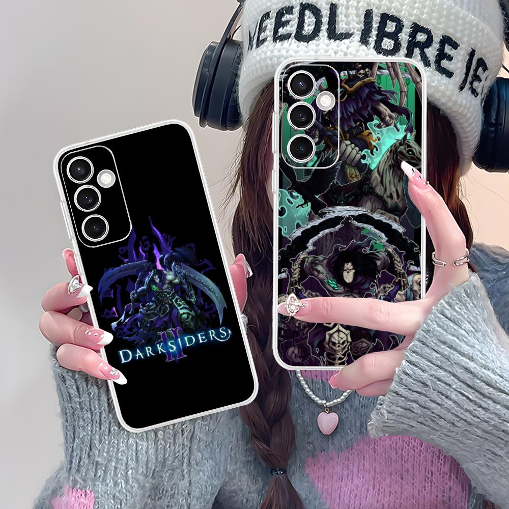 Game Darksiders Mobile Phone Case for Samsung Galaxy S25 S24 S23 S22 S21Plus FE Ultra Clear Colorful Cover Luxury Cellphones