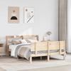 VidaXL Bed Frame with Headboard Without Mattress 120x200 Cm 3306825
