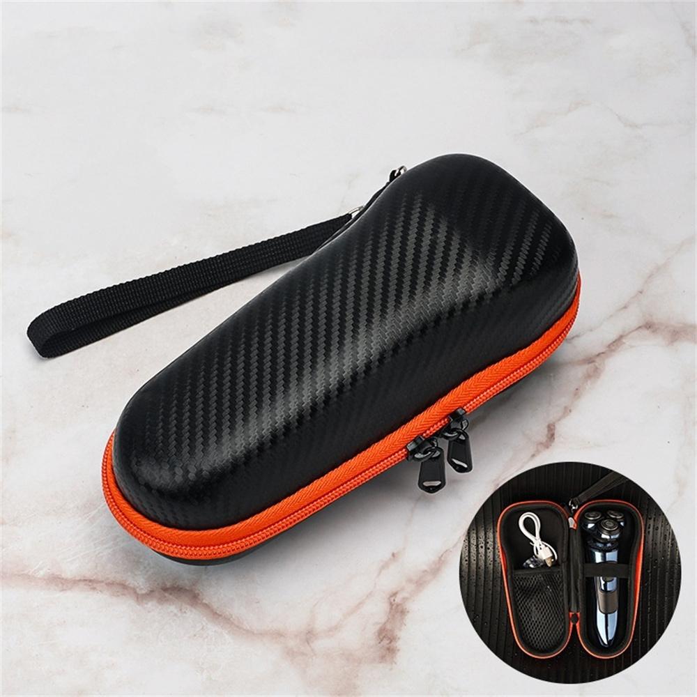 Portable EVA Electric Shaver Storage Box Travel Shaver Carrying Case Protective Storage Bag Shockproof Razor Organizer for Men