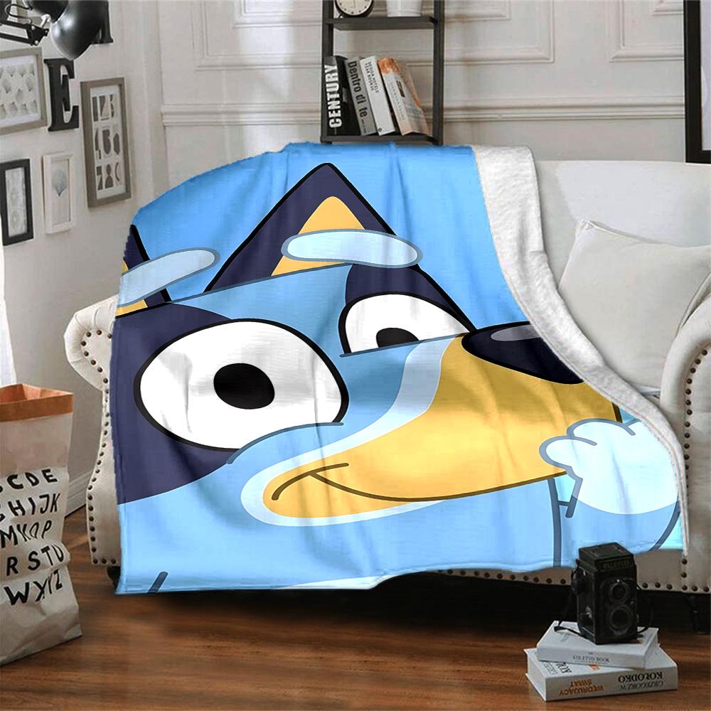 1 Stück B-Blucy Decke, Geschenk, für Männer und Frauen, Weiche Decke, Gut für Schlafsofa Couch Reisen, Leichte Flanelldecke