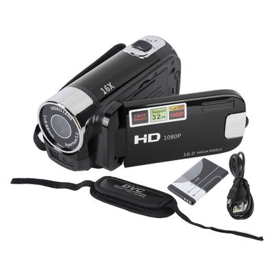 Kamera wideo 4K 48MP DV z obrotowym ekranem TFT 2,7 cala i 16-krotnym zoomem cyfrowym oraz kablem USB