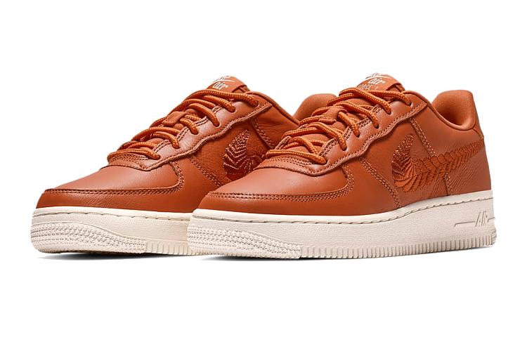 Kids' Sneakers Nike Air Force 1 Low Embroidered Dusty Peach (GS)