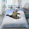 Bay Area Modern Duvet Cover Set UK Single Double Queen US Twin Full King Size  Bed Linen Set