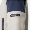Mizuno Waterproof Fleece and Training Cloud Beige x Pageant Blue Women's Hoodie, Water-Repellent Warm, Wear, 32MCB880,