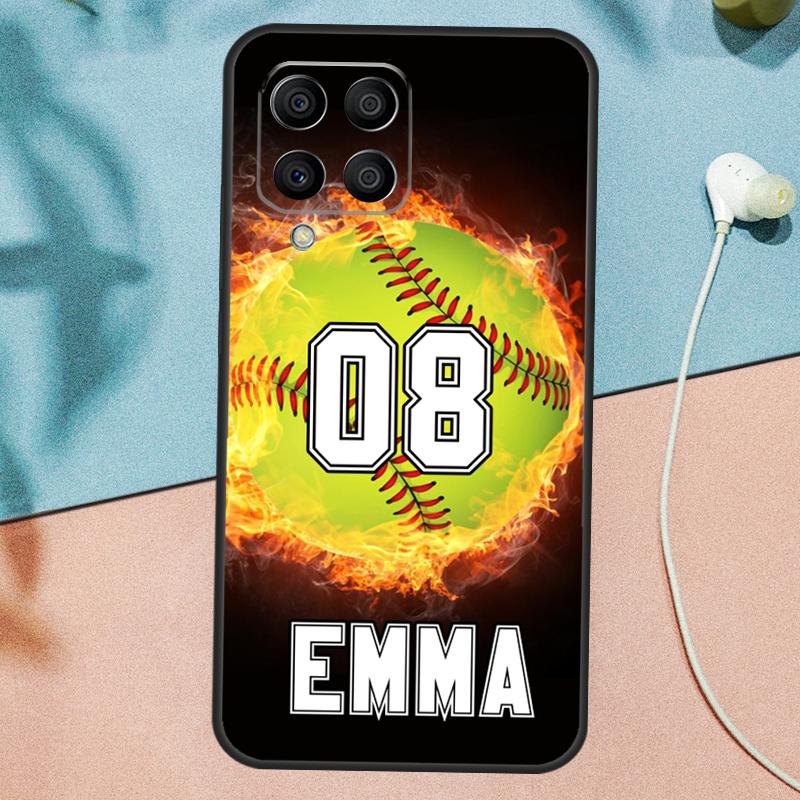 PERSONALIZED NUMBER NAME Hockey Case For Samsung Galaxy M14 M34 M54 M13 M23 M33 M53 M21 M51 M30s M31s M12 M32 M52 M20 Cover