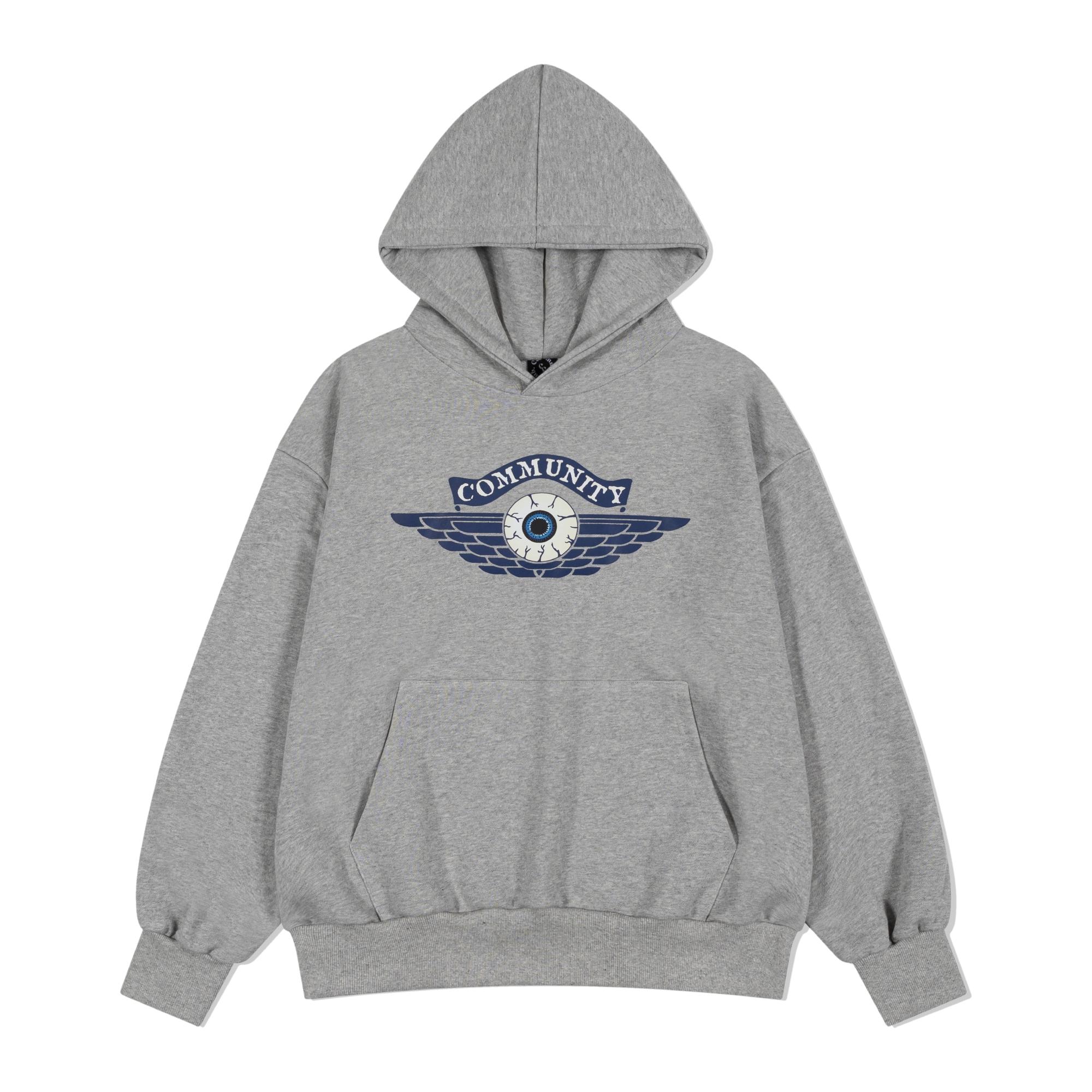 Community Club Watcher Hoodie Gray Xl