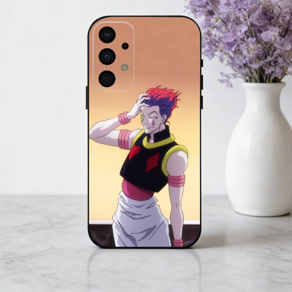 

A-Anime H-Hisoka-A M-Morow-W phone Case For Samsung Galaxy A73,A72,A71,A70,A53,A52,A51,Others Soft Black Shell Samsung a21s