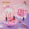 Princess Makeup Box Set for Girls: Eyeshadow, Nail Polish, Cosmetics Gift
