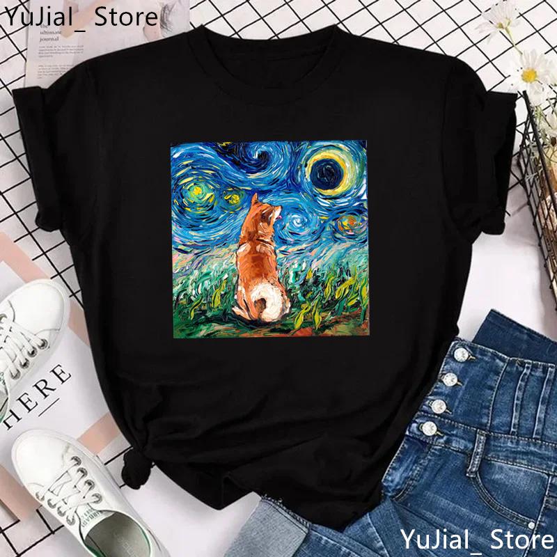 

Shiba Inu TShirt Summer Women Printed Anime Tshirts Streetwear Aesthetic Harajuku Kawaii Hip Hop Casual FeUnisex Tee Shirt 4XL