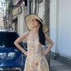 Straw hat women's sun protection summer oversized brim sunshade beach hat vacation foldable streamer bow hat women