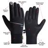 Winter Gloves Flip Fingers Touch Screen Silicone Anti-Slip Outdoor Fleece Cycling Gloves Keep Warm
