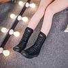 High Quality Fashion High Top Canvas Shoes for Women Hot Selling Women's Shoes Classic Lace-Up Boots for Women Botas Para Mujer