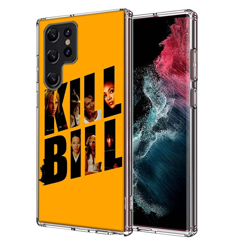 Kill Bill Capa Phone Case For Samsung S26 Ultra S25 Edge Galaxy S23 S21 S20 S24 FE S22 S10 Plus Cover Clear TPU Shell Coque with