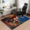 Custom Name Christmas Santa Claus Printed Carpet, for Office Chair Living Room Bedroom Kitchen Room Decor Gifts.