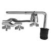 Cymbal Drum Arm Stand Holder with Felt Pad Drum Holder Stand Drum Clamp Extension Clip Drum Extension Clamp Drum Support