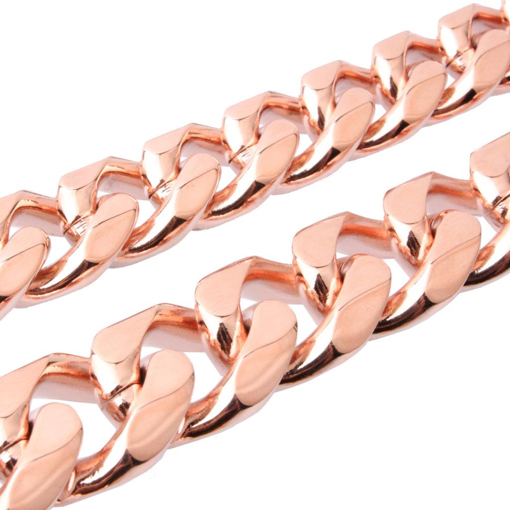 2026 Fashion Trend Domineering Men's Necklace, Six-Sided Grinding Chain Necklace Jewelry Accessories