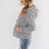 2024 Women's Casual Loose Hooded Sweatshirt - Autumn/Winter Style