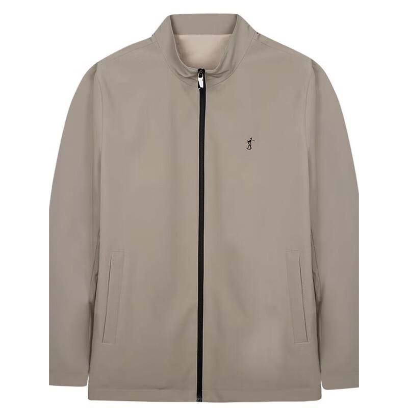 TRIES Men's Durable Versatile Stand-Collar Casual Jacket