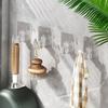 1/5Pcs Heavy Duty Vacuum Hook Waterproof Shower Hooks Suction Cup Hooks  for Bathroom Kitchen Decor
