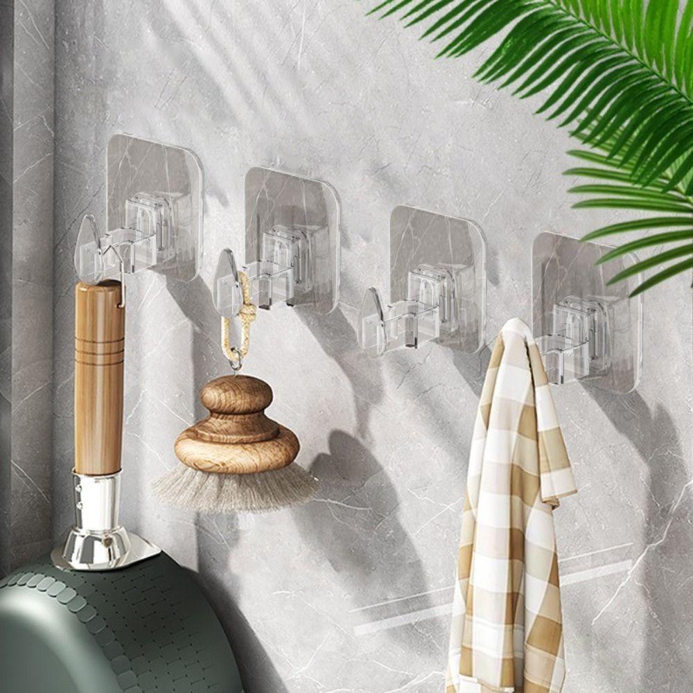 1/5Pcs Heavy Duty Vacuum Hook Waterproof Shower Hooks Suction Cup Hooks  for Bathroom Kitchen Decor