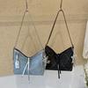 Autumn Niche Design Messenger Bag Underarm Denim Bag Women'S Korean Ins Fashion Casual Shoulder Bag