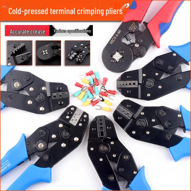 Crimping Tool SN-01BM/02/03/48B/06WF/28B for Spring Clip PH & XH2.54 DuPont Cold Crimp Terminals.