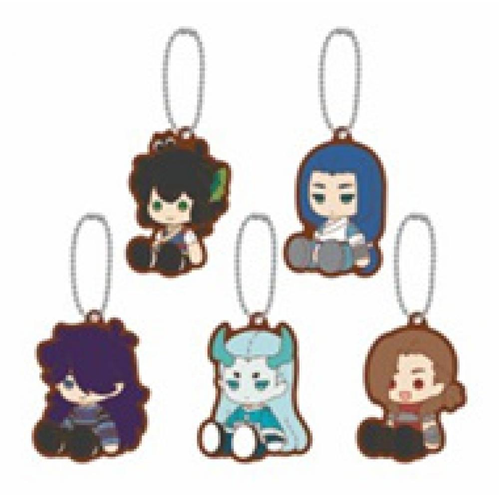 

The Legend Of Hei The Legend Of Hei Stechy Friends Rubber Mascot 1box 5pcs
