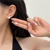 925 Silver Retro Pearl Earrings - Classic Japanese & Korean Style