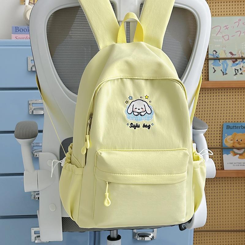 Schoolbag new Korean version junior high school student backpack women's casual simple schoolbag women's fashion large-capacity high-value backpack