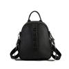Genuine Leather Backpack Women's Light Leisure Bag Travel Backpack Multi-functional Large Capacity Student Backpack