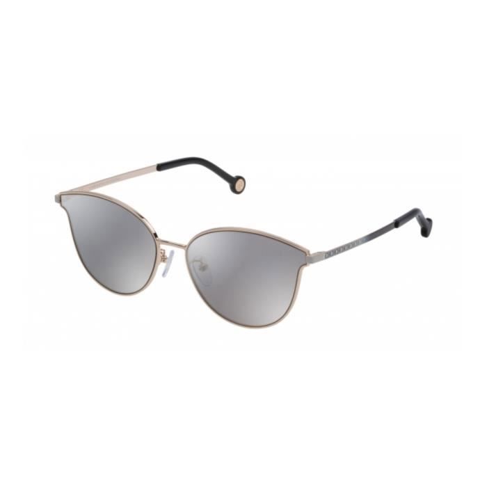 Lunettes de soleil - CAROLINA HERRERA - SHE104 300X - Aviator - Noir - Verres gris - Mixte