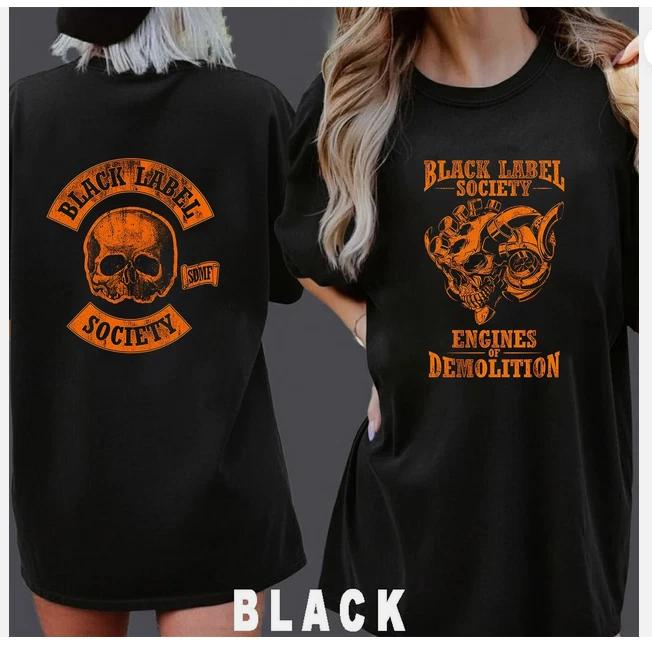 Black Label Society 2026 Engines Of Demolition Skully Inspired TShirt M