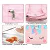 Kinder Lunchtasche Kindergarten Schüler Cartoon Tragbar Isolierte Thermische Lunchbox Tasche Rosa