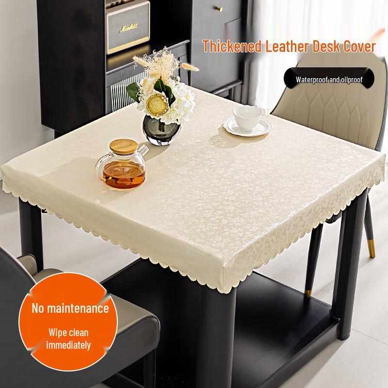 Waterproof Oil-Proof Wipe-Clean Table Cover