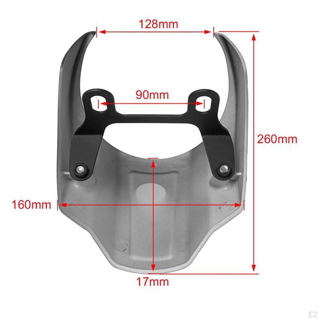 Motorrad-Scheinwerferverkleidungsabdeckung für 2018 bis Professional