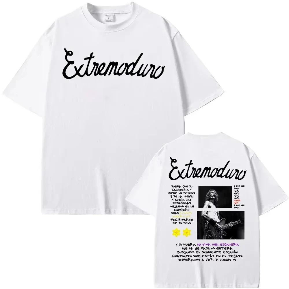 Extremoduro Merch Tshirt Men Women Oversized Y2k Retro Streetwear Short Sleeve Tshirts Hip Hop Punk Style Female Male Clothing