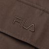 Fila Solid Color Multi-Pocket Straight Leg Woven Casual Pants Women Pants Dark-Brown F11W349802F-BN