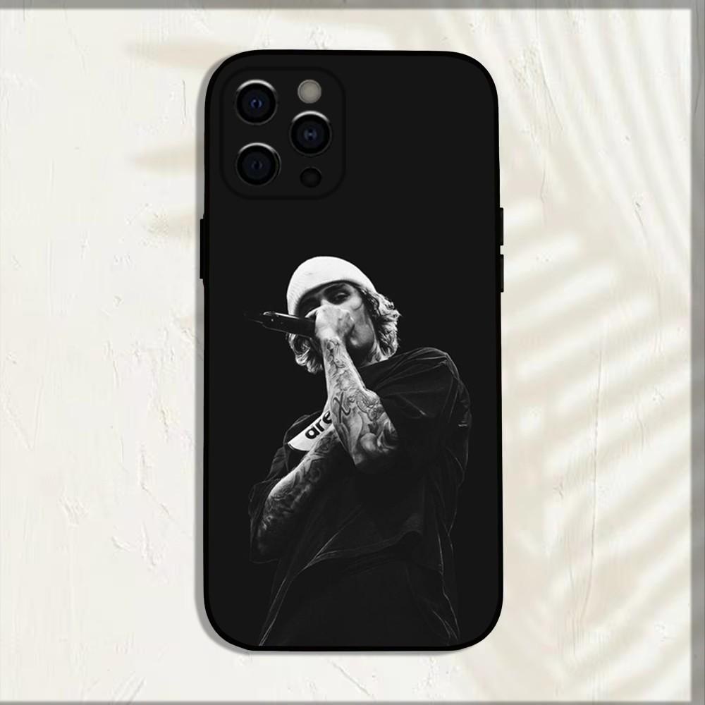 

Чехол для телефона Justin Singer B-Bieber для iPhone 15,14,13,12,11,Pro,X,XS,Max,XR,Plus,Mini Мягкий черный чехол iPhone15